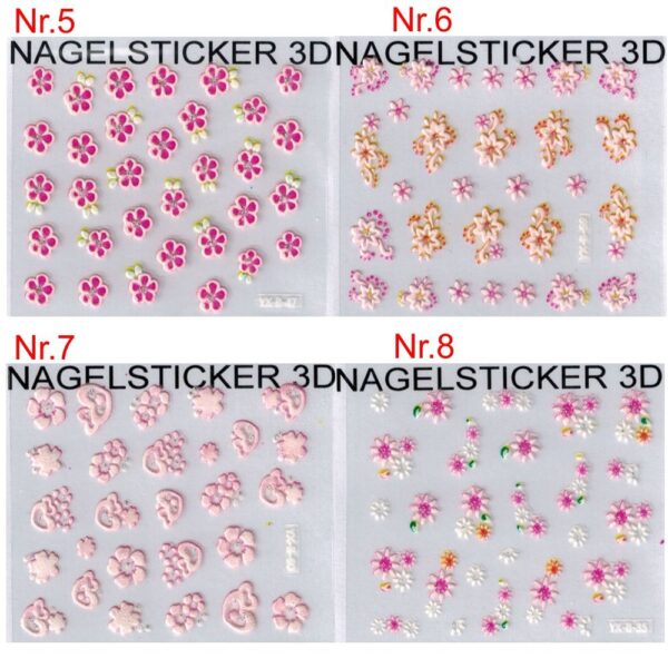 Nagelsticker set -a3 – Bild 3