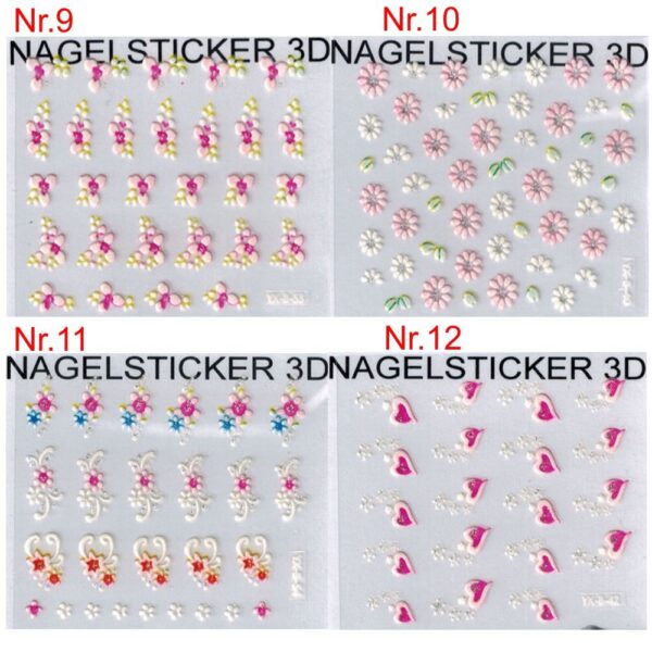 Nagelsticker set -a3 – Bild 4