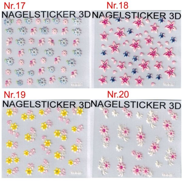Nagelsticker set -a3 – Bild 6
