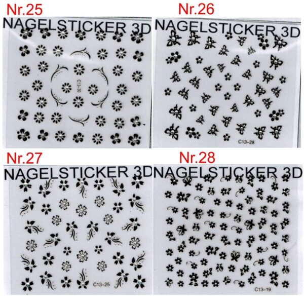 Nagelsticker set -a3 – Bild 8
