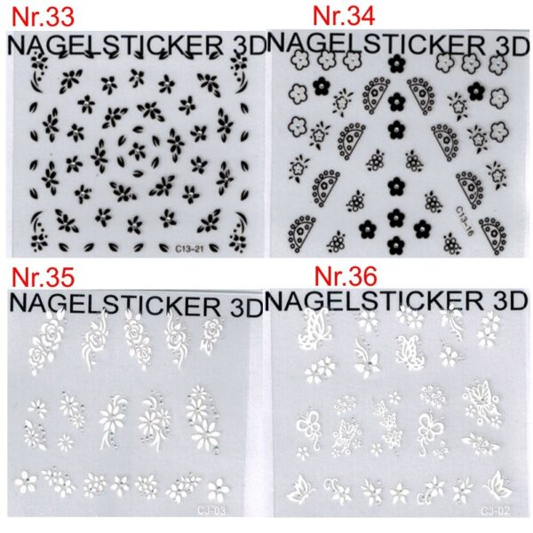 Nagelsticker set -a3 – Bild 3