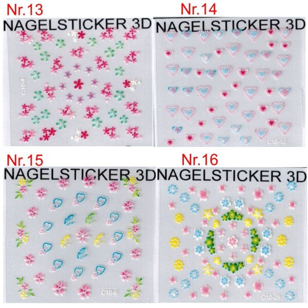 Nagelsticker set -a4 – Bild 5