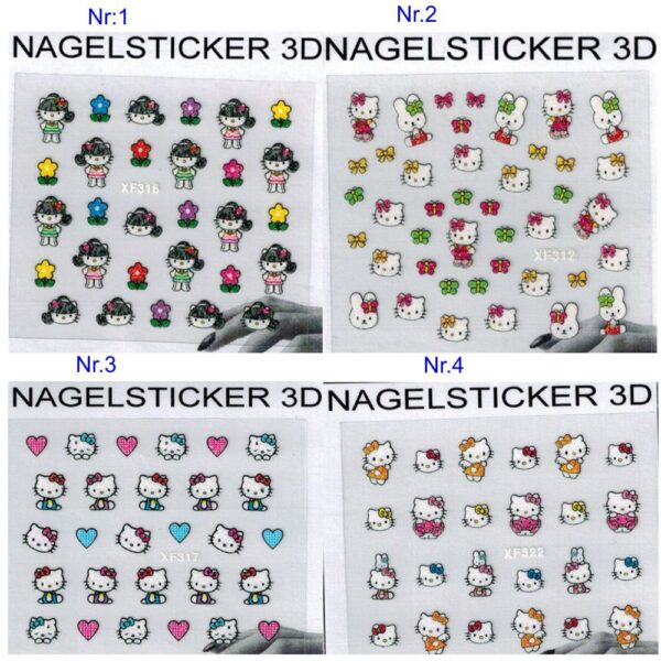 Nagelsticker set -a5 – Bild 2