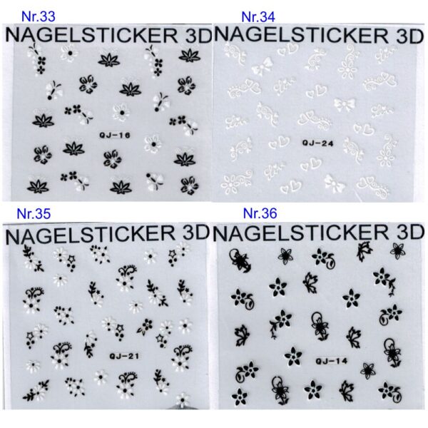 Nagelsticker set -a6 – Bild 3