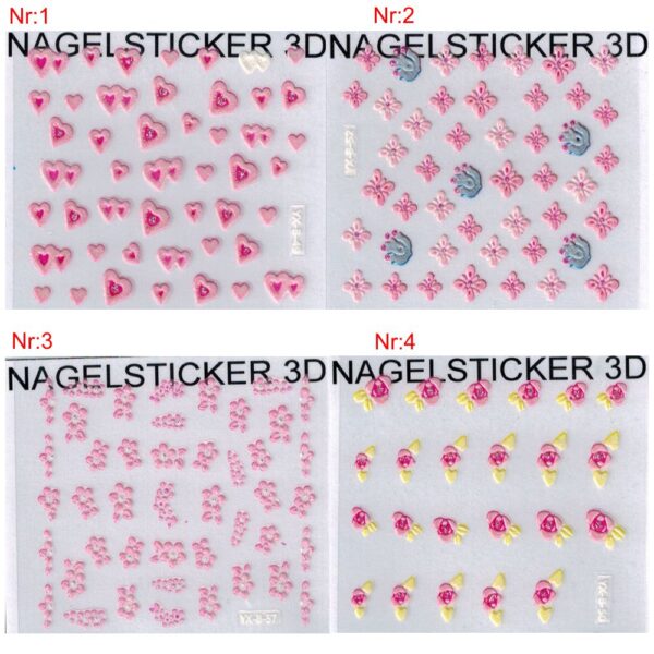 Nagelsticker set -a7 – Bild 2