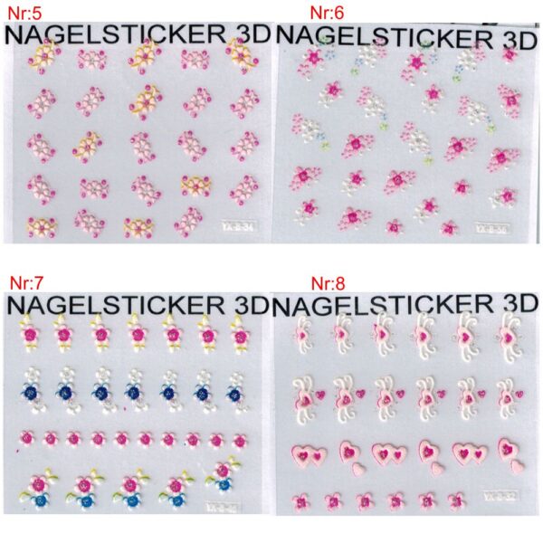 Nagelsticker set -a7 – Bild 3