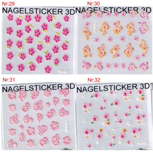 Nagelsticker set -a7 – Bild 2