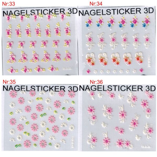 Nagelsticker set -a7 – Bild 3