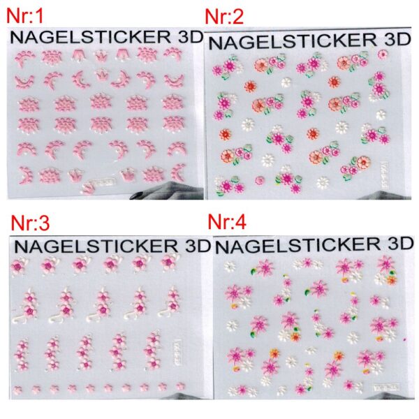 Nagelsticker set -a8 – Bild 2