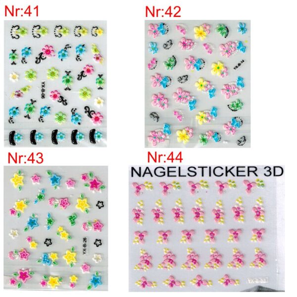 Nagelsticker set -a8 – Bild 5
