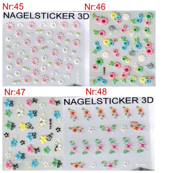 Nagelsticker set -a8 – Bild 6