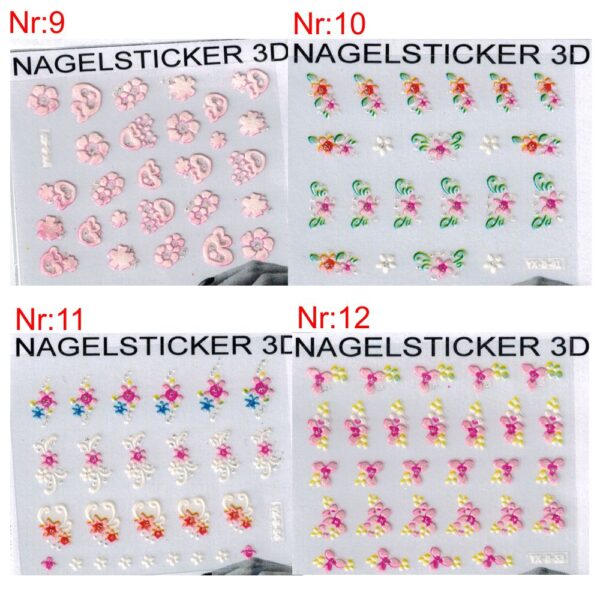 Nagelsticker set -a8 – Bild 4