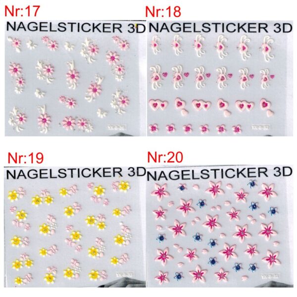 Nagelsticker set -a8 – Bild 6