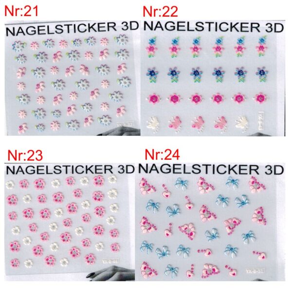 Nagelsticker set -a8 – Bild 7