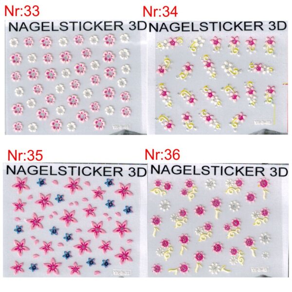 Nagelsticker set -a8 – Bild 3
