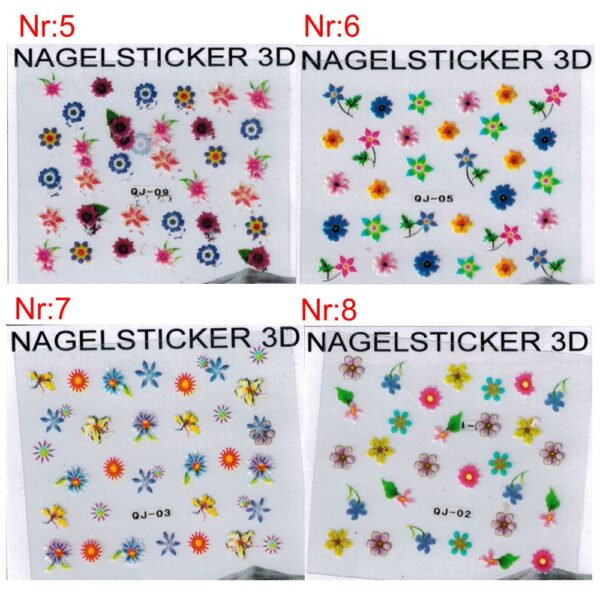 Nagelsticker set -a9 – Bild 3