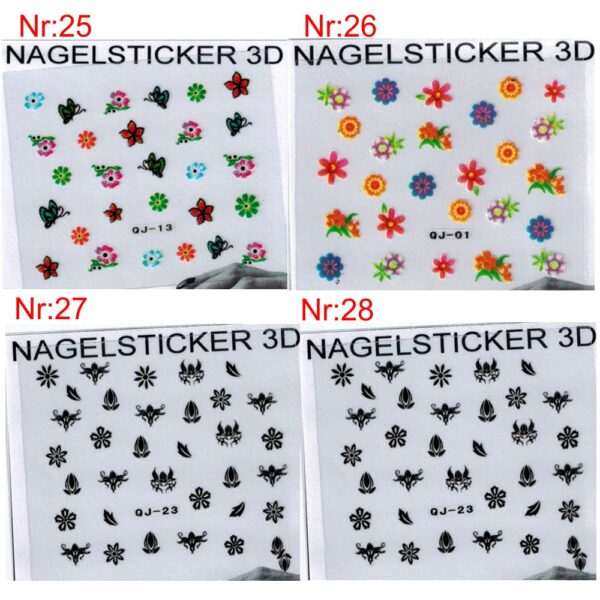 Nagelsticker set -a9 – Bild 7