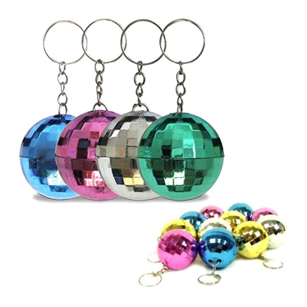 Discokugel Schlüsselanhänger