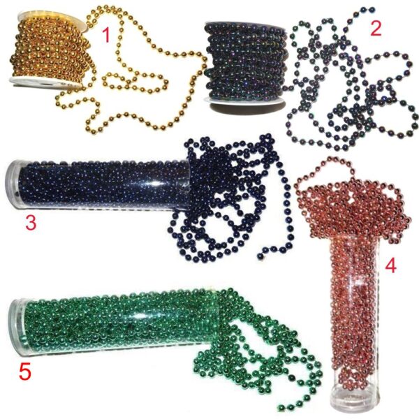 Deko Perlenkette 10m Ø 7,5mm – Bild 2