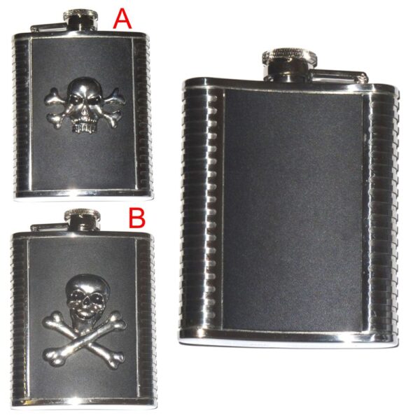 Flachmann Totenkopf – Bild 2