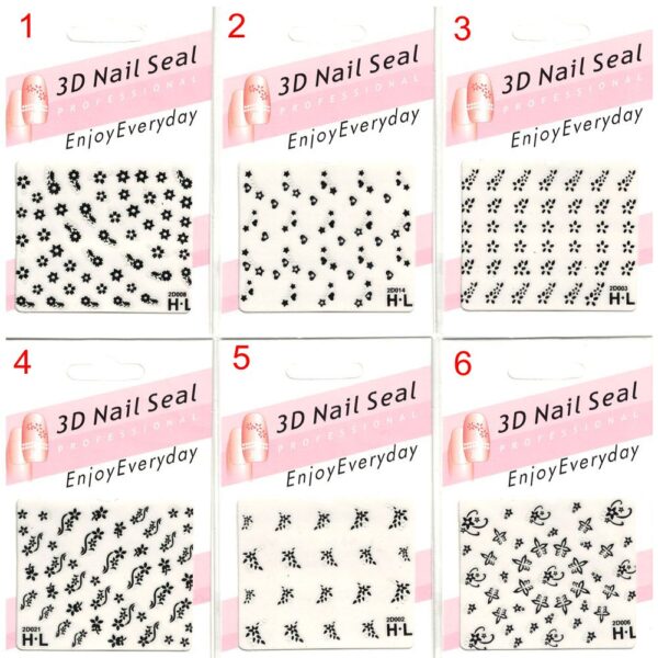 Nagelsticker 3D nail – Bild 2