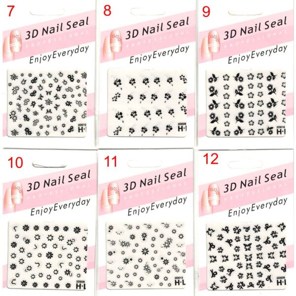Nagelsticker 3D nail – Bild 3
