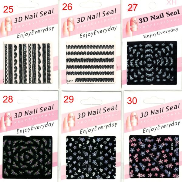 Nagelsticker 3D nail – Bild 6