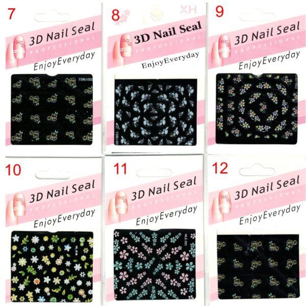 Nagelsticker 3D nail – Bild 3