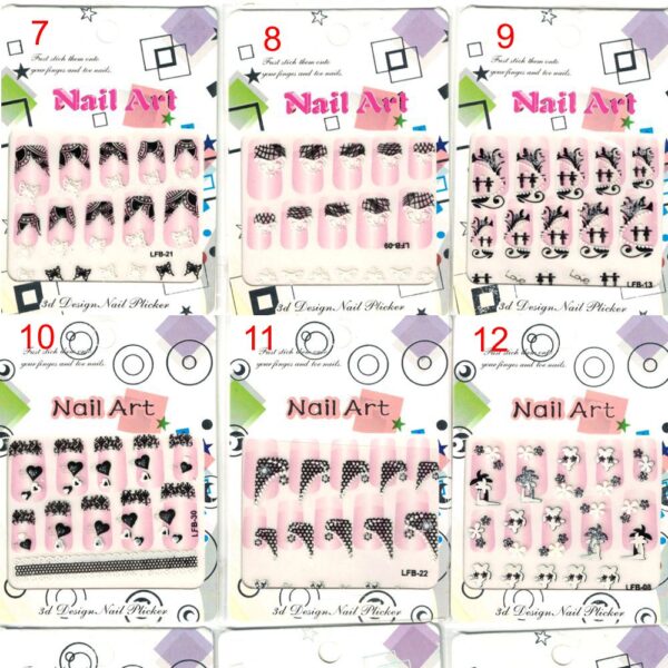 Nagelsticker 3D nail – Bild 3