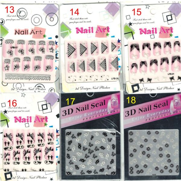 Nagelsticker 3D nail – Bild 4