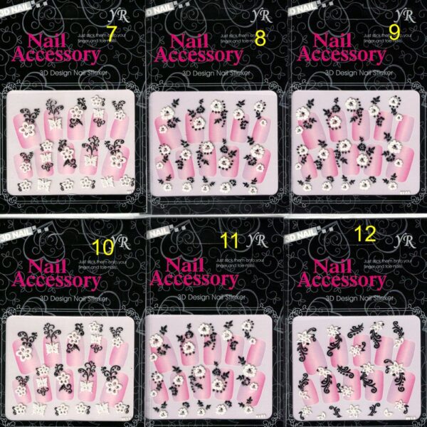 Nagelsticker 3D nail – Bild 3