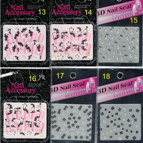 Nagelsticker 3D nail – Bild 4