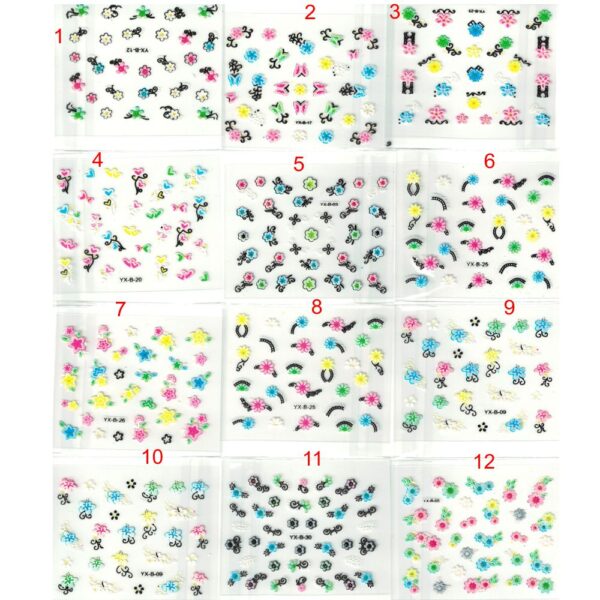 Nagelsticker 3D nail – Bild 2