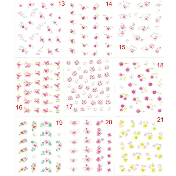 Nagelsticker 3D nail – Bild 3
