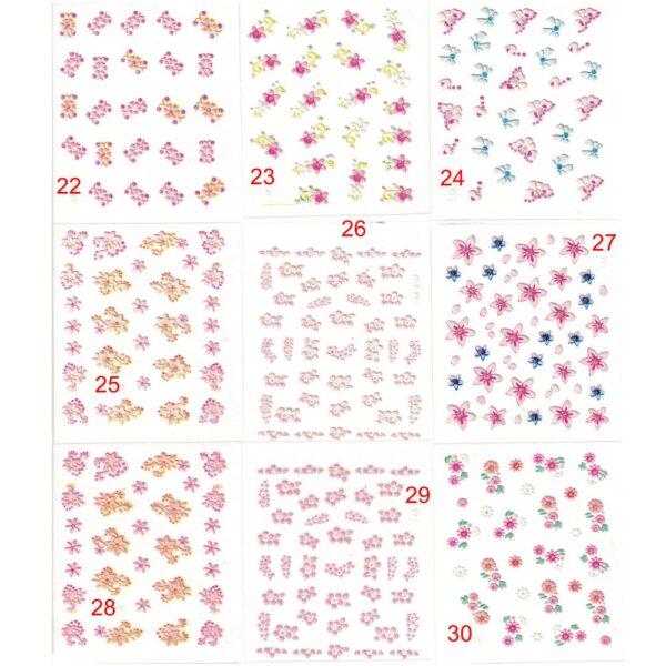 Nagelsticker 3D nail – Bild 4