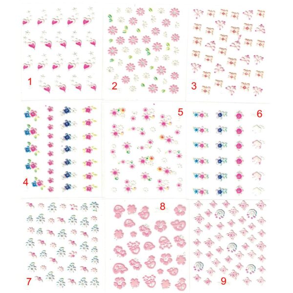 Nagelsticker 3D nail – Bild 2