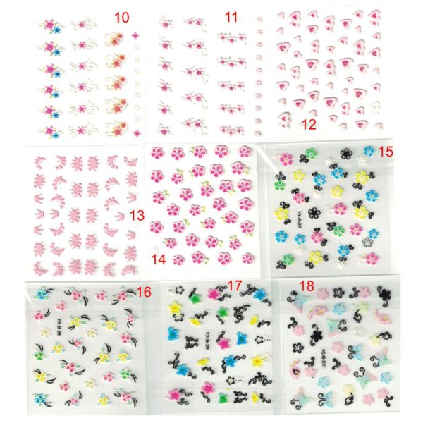 Nagelsticker 3D nail – Bild 3