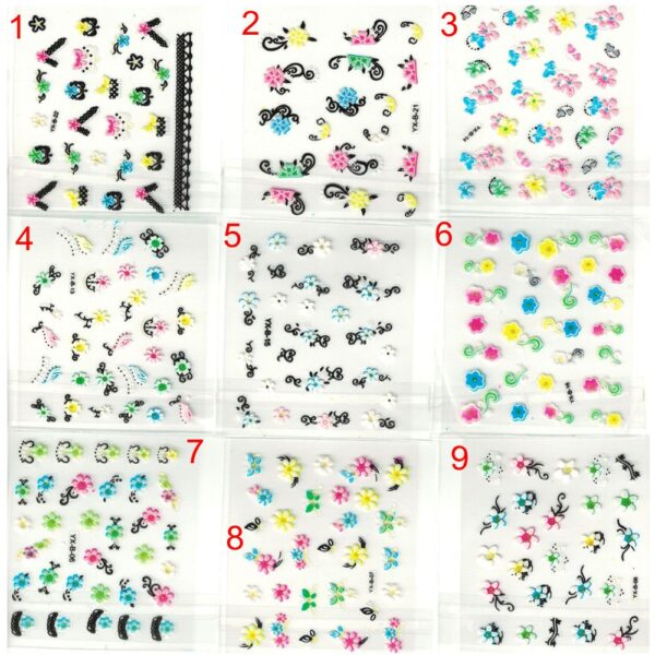 Nagelsticker 3D nail – Bild 2