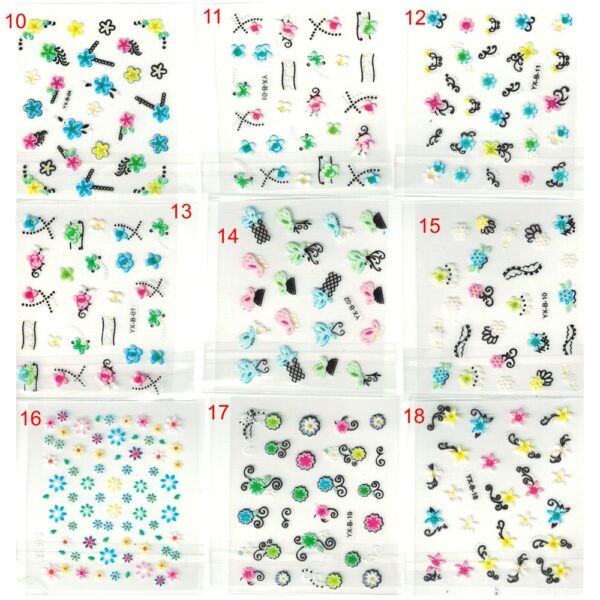 Nagelsticker 3D nail – Bild 3