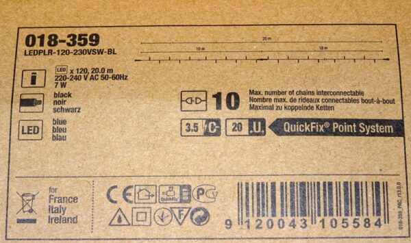 mk LED String Lite Lichterke 20m – Bild 2
