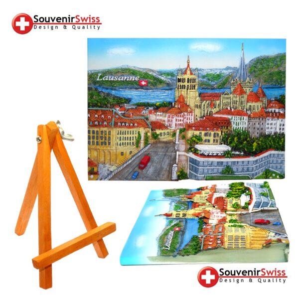 Lausanne 3D Bild Souvenir – Bild 2