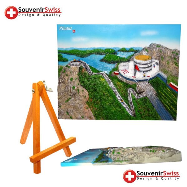 Pilatus 3D Bild Souvenir – Bild 2