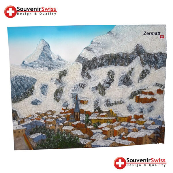 Zermatt 3D Bild Souvenir