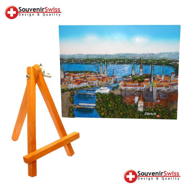 Zürich 3D Bild Souvenir – Bild 2