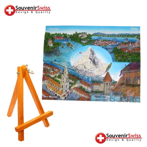 Schweiz 3D Bild Souvenir – Bild 2