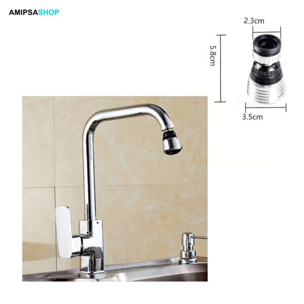 360 Grad drehbarer Küche Wasserhahn Adapter