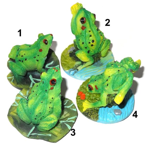 Frosch Figur aus Polyresin – Bild 2