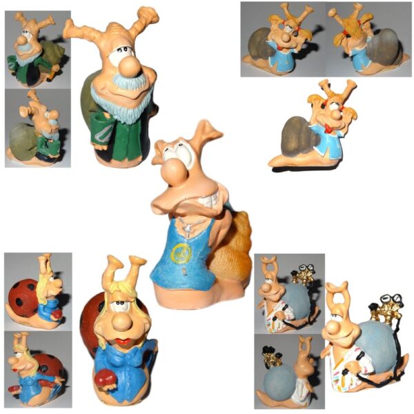 Schnecken Figur aus Polyresin