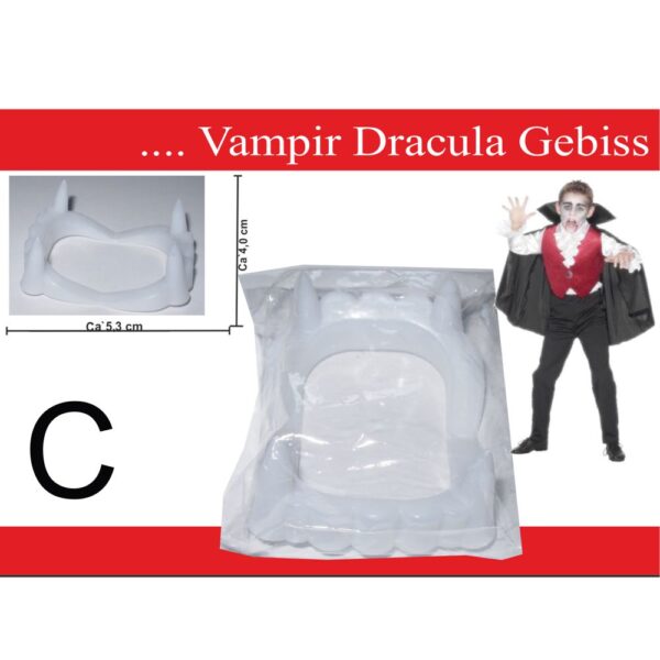 Vampir Dracula Gebiss – Bild 4