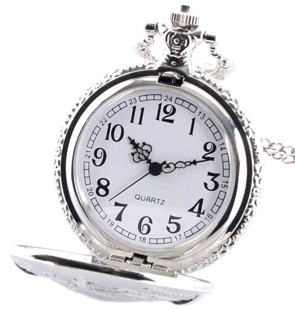 Taschenuhr mit Kette – Bild 2